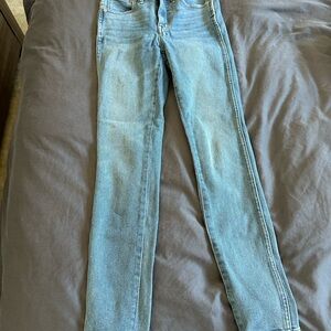 Madewell Women's Skinny Jeans in Light Blue